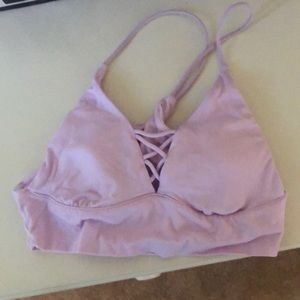 lavender bralette